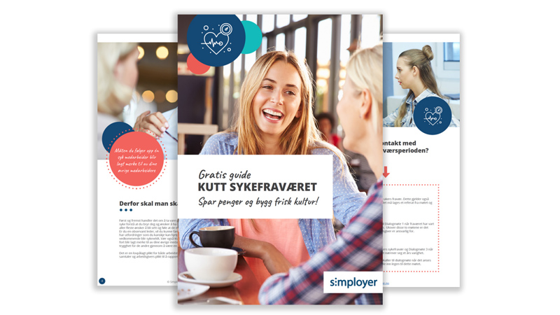 Gratis guide: Kutt sykefraværet - spar penger og bygg frisk kultur